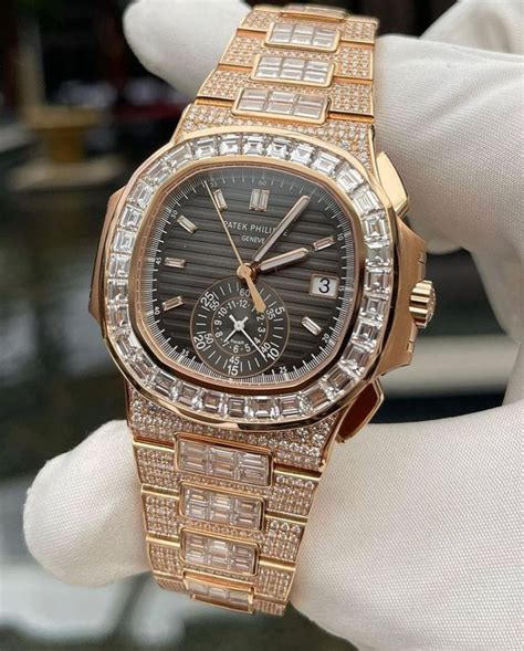 patek philippe geneve iced out